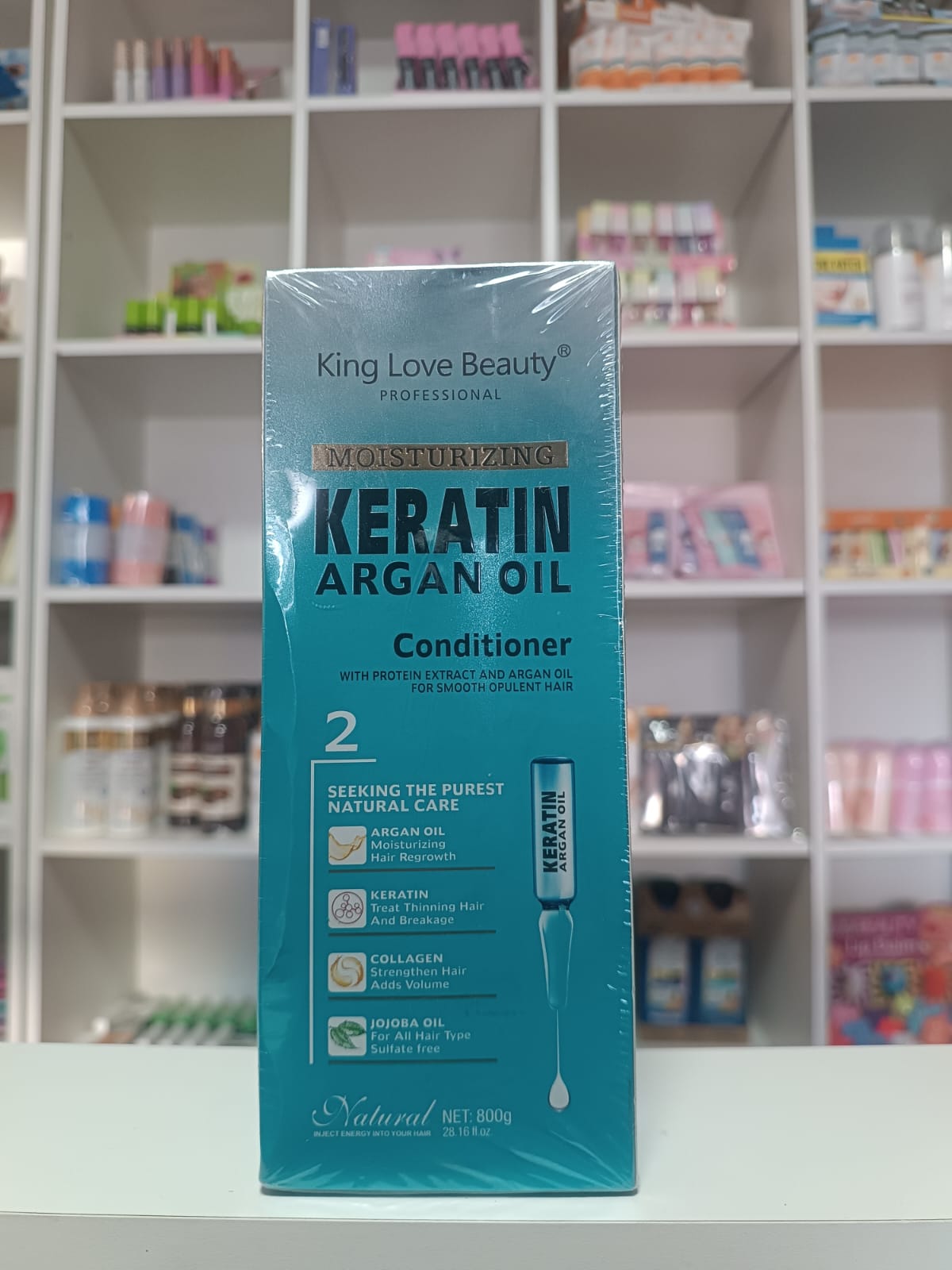 ACONDICIONADOR KERATIN ARGAN OIL 800ML