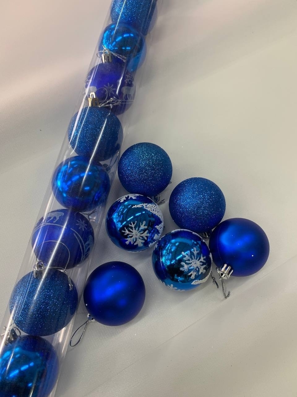 BOMBILLOS ESCARCHADOS X 8UND