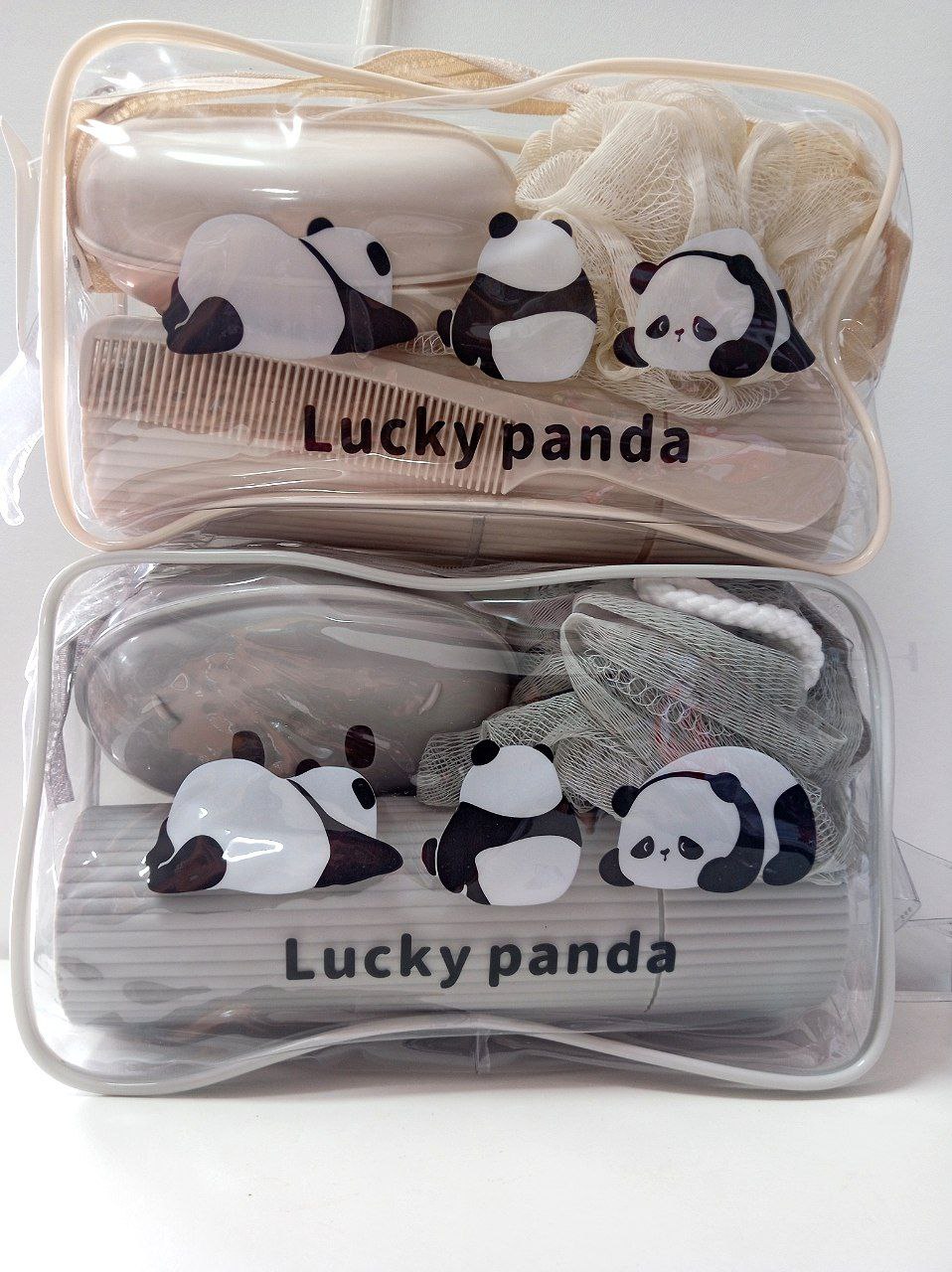 SET DE BAÑO X 5 PCS PANDA