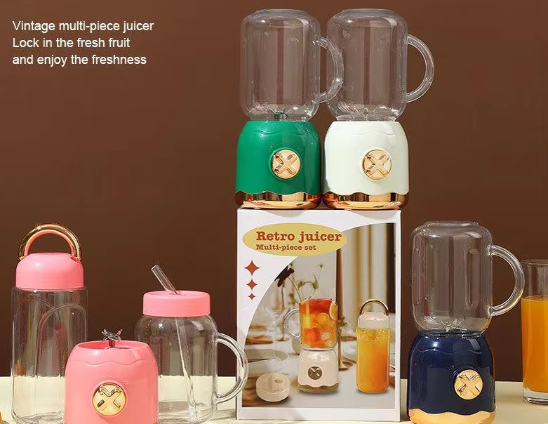 MINI LICUADORA RETRO JUICER 500ML
