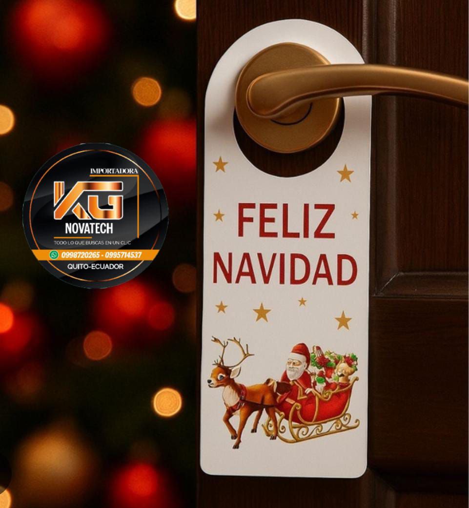 DECORACION NAVDEÑA DE PUERTA