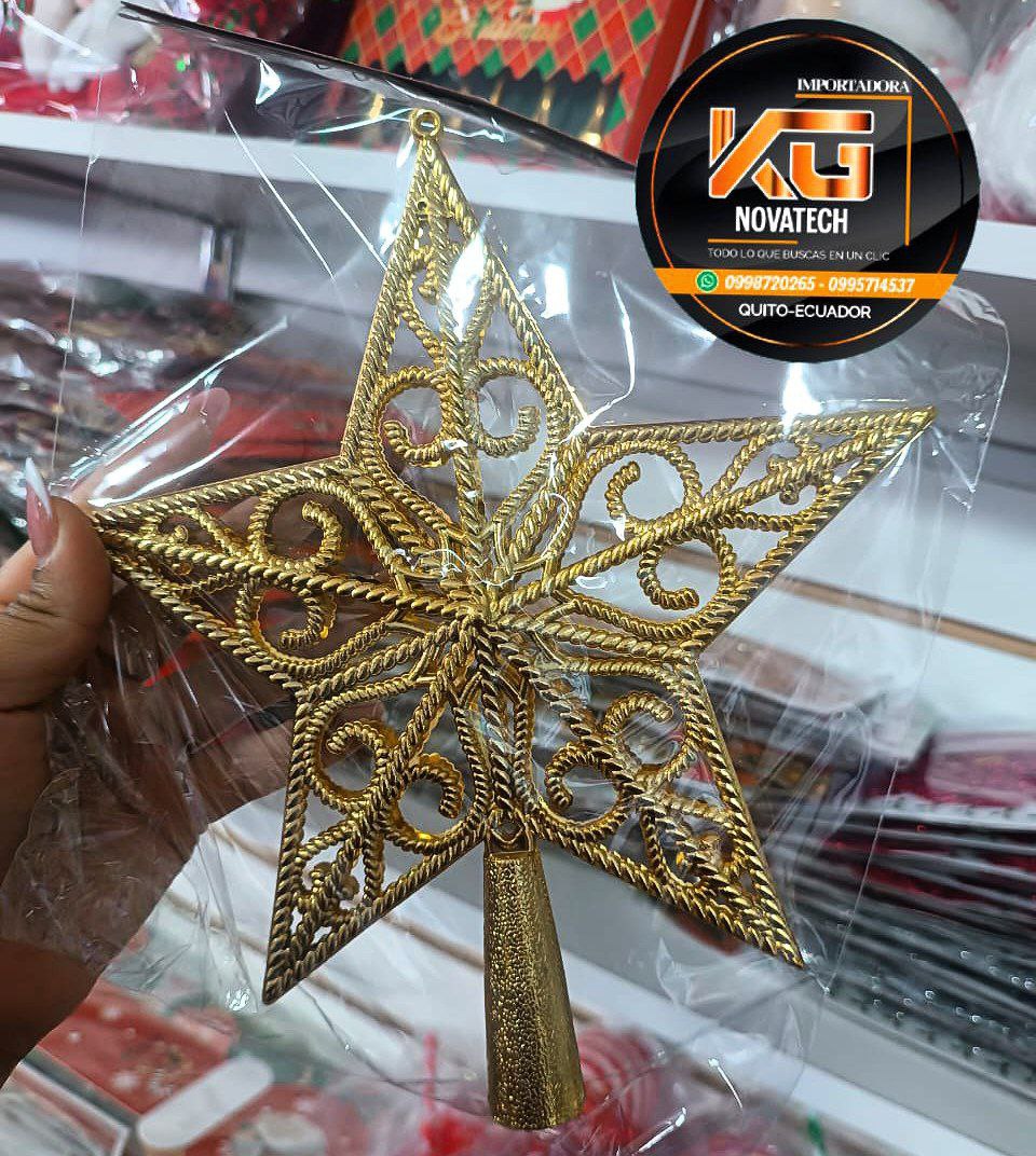 ESTRELLA DORADA DE 20CM