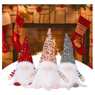 GNOMOS NAVIDEÑOS CON LUCES