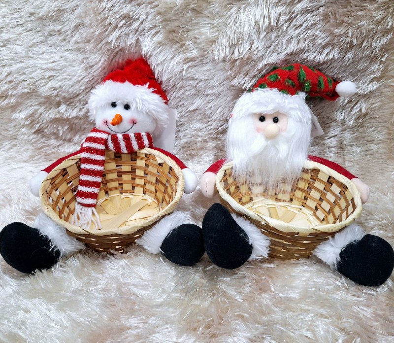 CANASTA ORGANIZADORA NAVIDEÑA