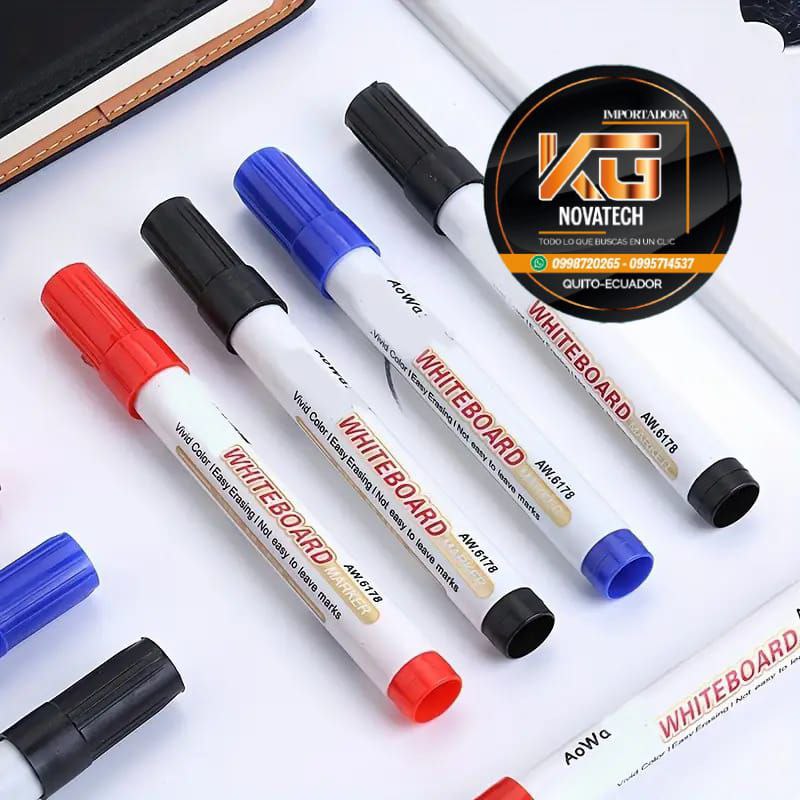 MARCADOR DE PIZARRA X10