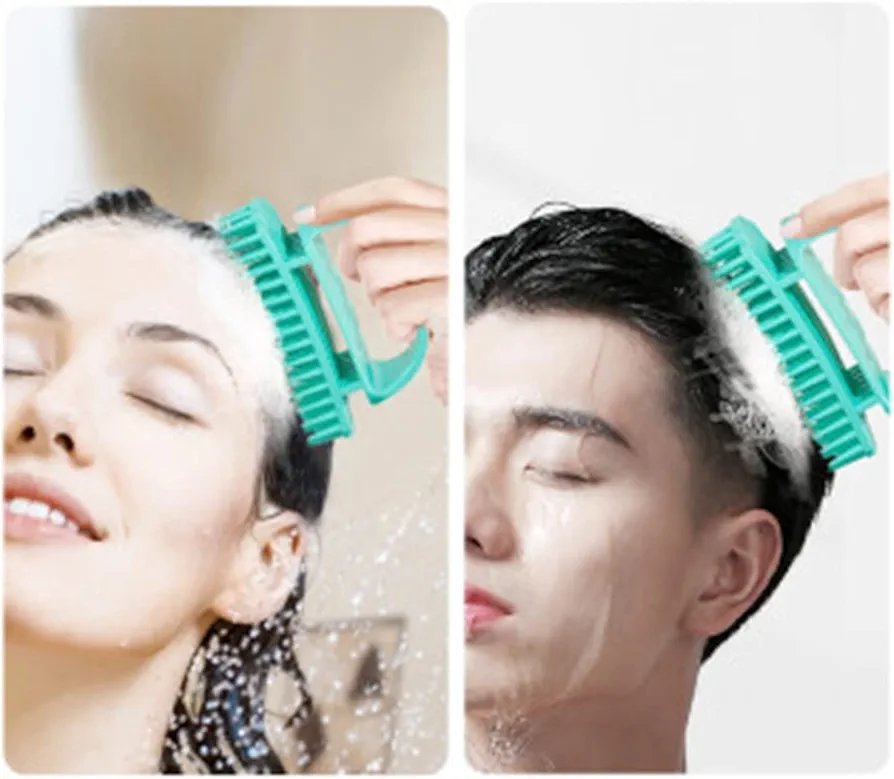 CEPILLO CAPILAR DE SILICONA/ MASAJEADOR