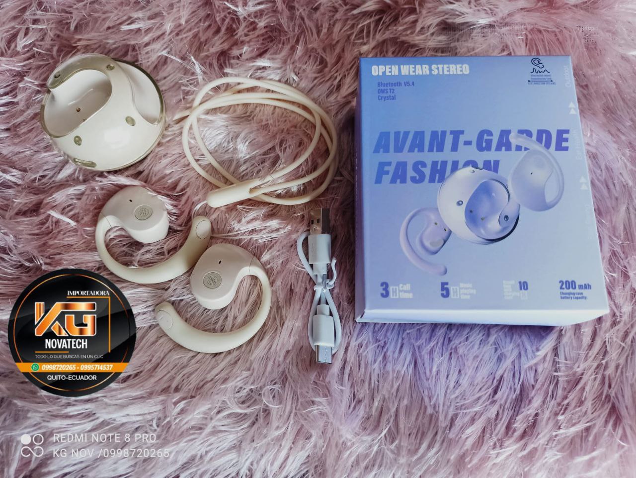 AUDÍFONOS BLUETOOTH OWS-72