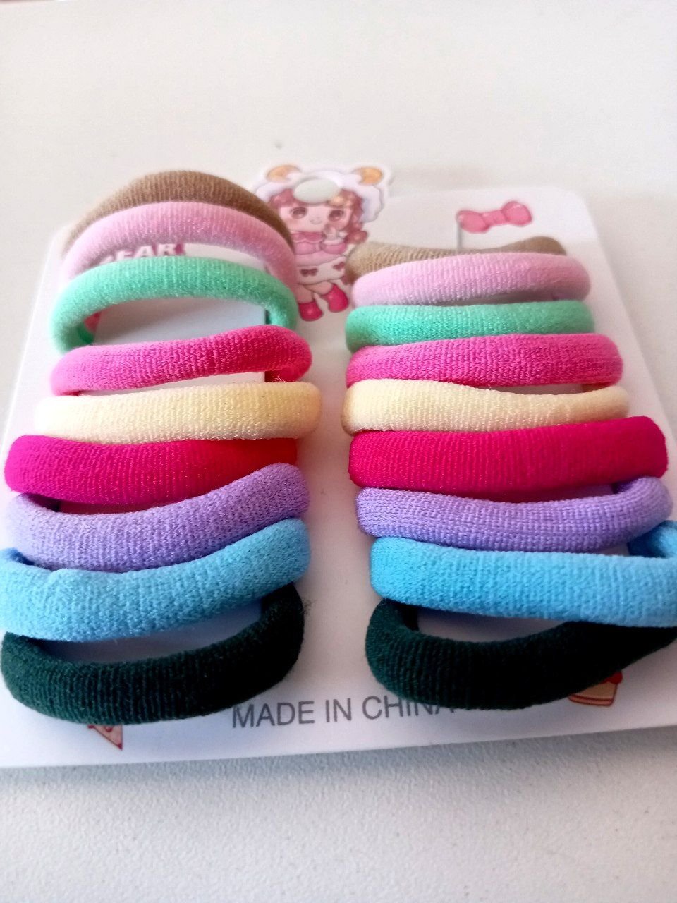 SET DE MOÑOS BK/CL CUTE 20PCS