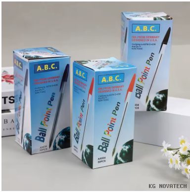 CAJA DE 50 ESFEROS BALLPOINT PEN