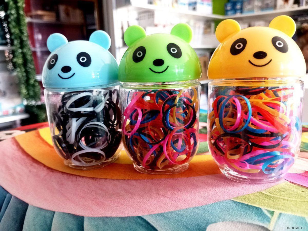 LIGAS DE CABELLO OSO PANDA