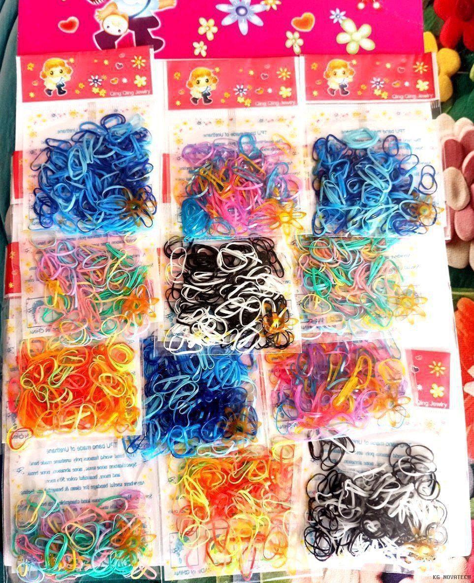 FUNDITAS DE LIGAS PARA CABELLO