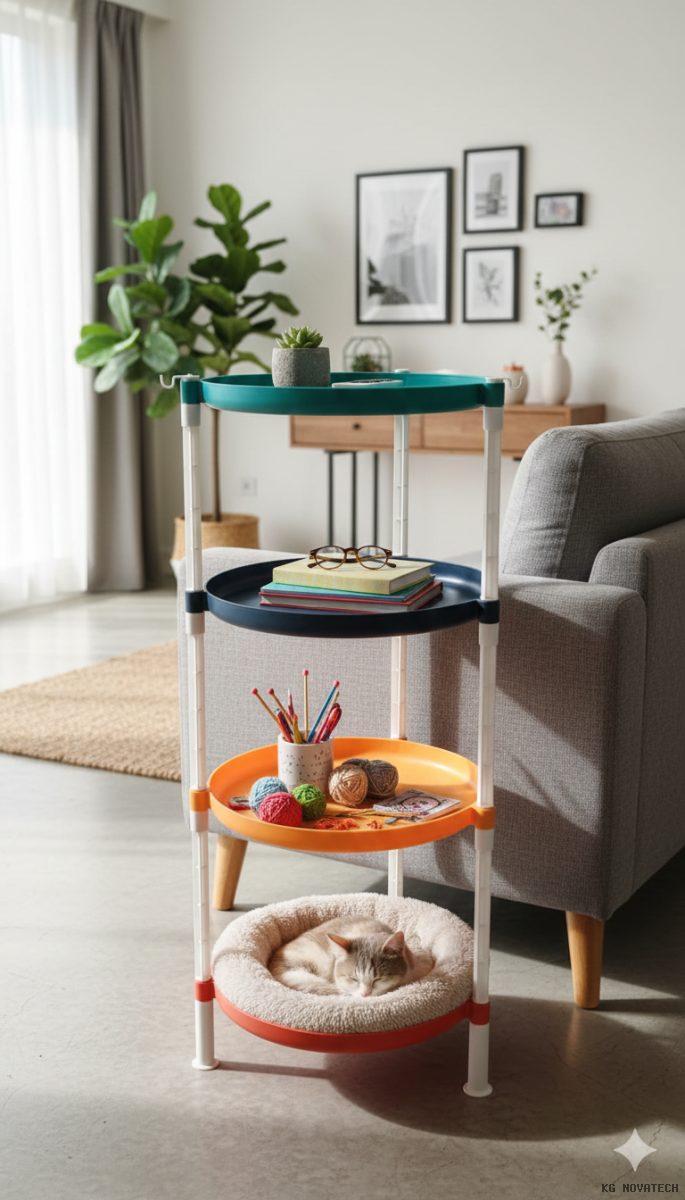 ORGANIZADOR CIRCULAR DE 4 NIVELES