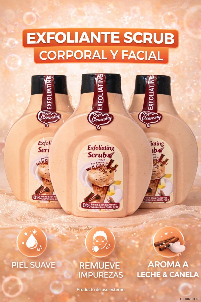 EXFOLIANTE SCRUB CORPORAL Y FACIAL